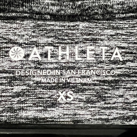 Athleta Uptempo Cowl Neck Heathered Sweatshirt- XS - Picture 7 of 9